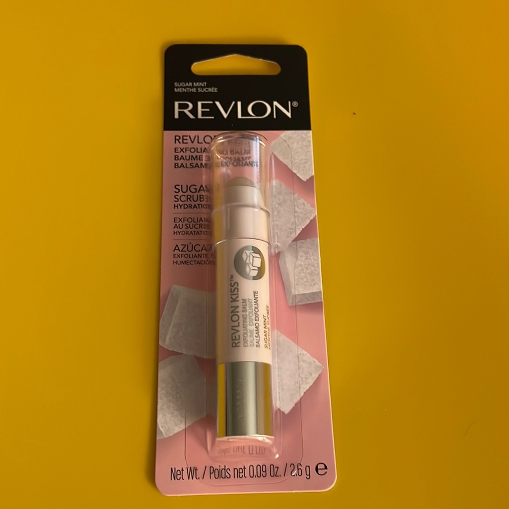 Revlon Kiss Exfoliating balm.